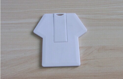 简单方便的衬衫样式的卡片名片u盘