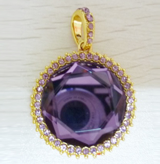 圆形紫水晶珠宝u盘