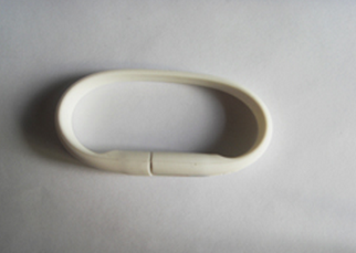PVC手腕带u盘——金属芯片外壳