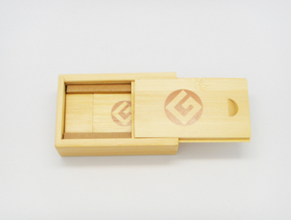 方形竹子u盘——木质u盘外壳    金属芯片壳