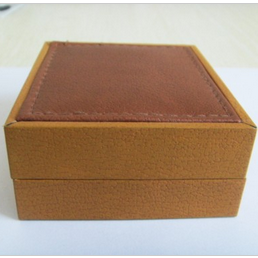 皮质黄盒——高档u盘包装盒